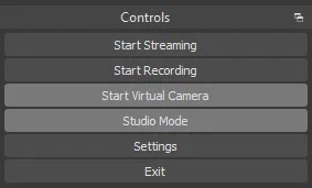 Start Virtual Camera